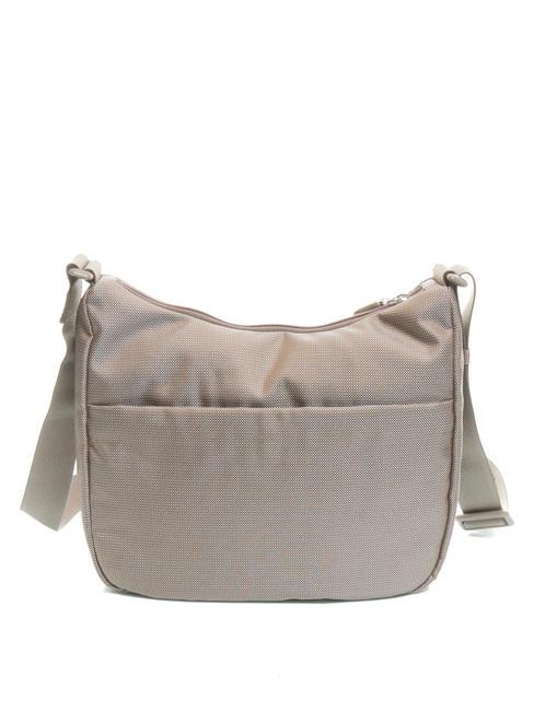 MD20 Sac bandoulière hobo taupe - Sacs pour Femme
