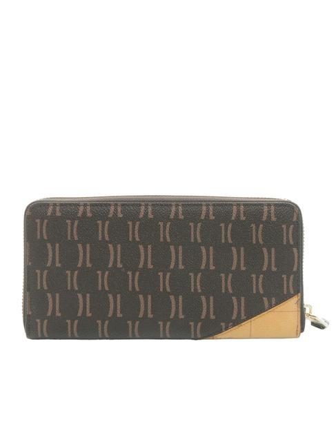 ENJOY MIX GEO Grand portefeuille zipp&eacute; autour NATUREL - Portefeuilles Femme
