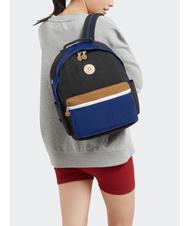 KIPLING DAMIEN M Sac à dos avec support pour ordinateur 13" duo bleu beige - Sacs à dos pour l'École & les Loisirs - 6