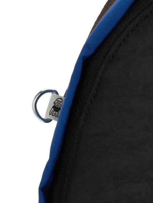 DAMIEN L Sac &agrave; dos avec support pour ordinateur 15,6" duo bleu beige - Sacs &agrave; dos pour l'&Eacute;cole & les Loisirs