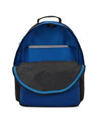 KIPLING DAMIEN L Sac &agrave; dos avec support pour ordinateur 15,6" duo bleu beige - Sacs &agrave; dos pour l'&Eacute;cole & les Loisirs - 5