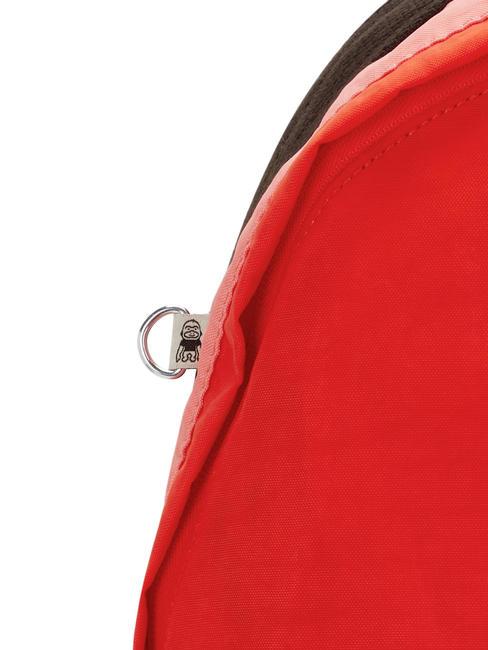 DAMIEN L Sac à dos avec support pour ordinateur 15,6" bloc rose tango - Sacs à dos pour l'École & les Loisirs