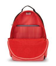 KIPLING DAMIEN L Sac à dos avec support pour ordinateur 15,6" bloc rose tango - Sacs à dos pour l'École & les Loisirs - 5