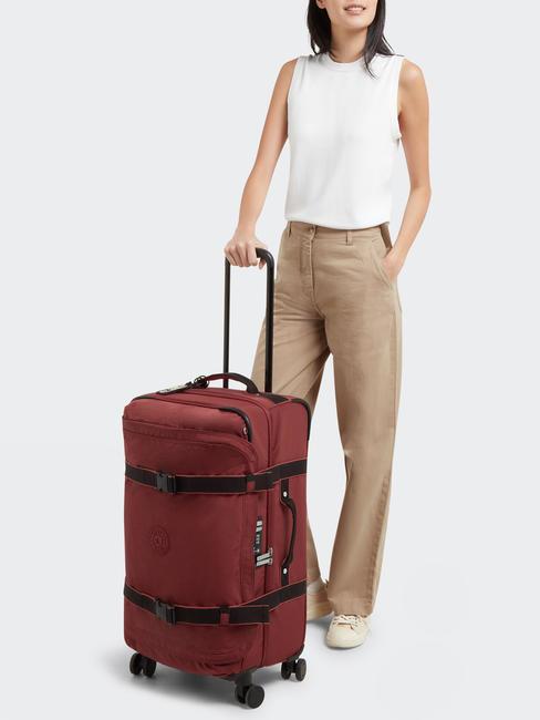 SPONTANEOUS Chariot de taille moyenne rouille flamboyante - Valises Semi-rigides