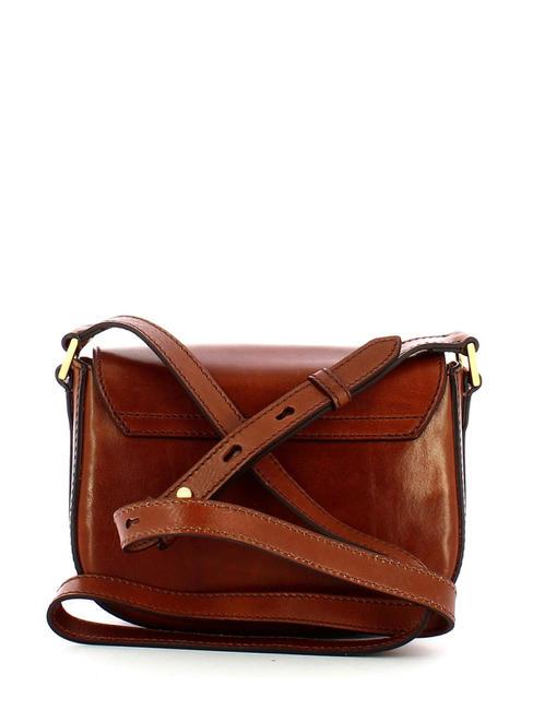 VITTORIA Mini sac bandouli&egrave;re, en cuir MARRON - Sacs pour Femme