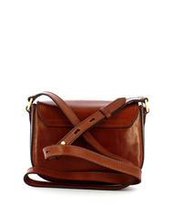 THE BRIDGE VITTORIA Mini sac bandouli&egrave;re, en cuir MARRON - Sacs pour Femme - 3