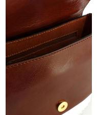 THE BRIDGE VITTORIA Mini sac bandouli&egrave;re, en cuir MARRON - Sacs pour Femme - 4