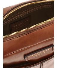 THE BRIDGE VESPUCCI  Sac en cuir MARRON - Sacs en Bandouli&egrave;res pour Homme - 4