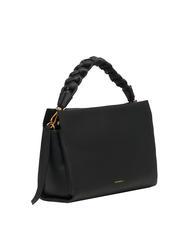 COCCINELLE BOHEME GRANA DOUBLE Sac &agrave; main, avec bandouli&egrave;re, en cuir noir/cuir - Sacs pour Femme - 3