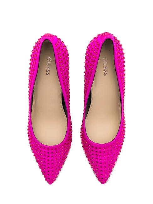 SABALIAY Escarpins hauts à clous fuchsia - Chaussures Femme