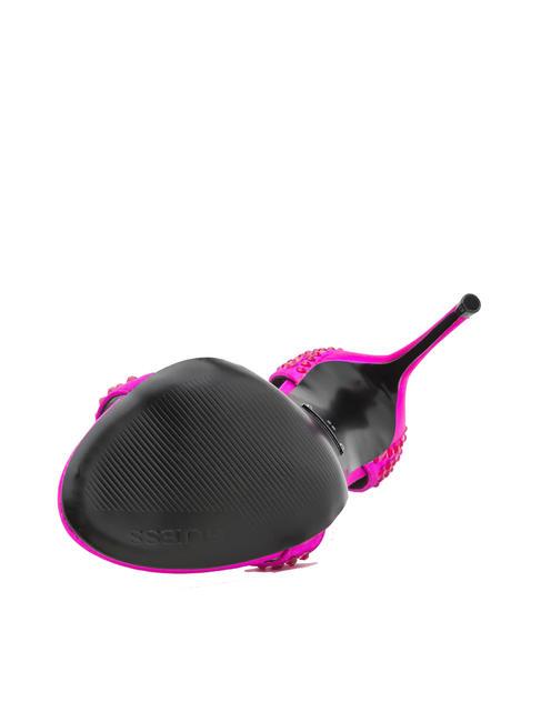 KABAILE Sandales hautes avec applications fuchsia - Chaussures Femme