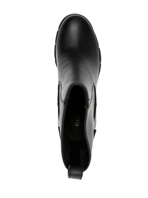 XENO Bottines hautes &agrave; plateforme NOIR - Chaussures Femme