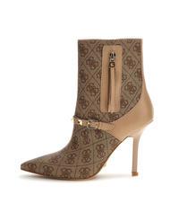 GUESS AYLO3 Bottines hautes Beige / Marron - Chaussures Femme - 2