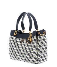 GUESS SHEMARA Sac jacquard avec bandouli&egrave;re logo marine - Sacs pour Femme - 2
