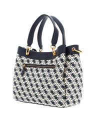 GUESS SHEMARA Sac jacquard avec bandouli&egrave;re logo marine - Sacs pour Femme - 3