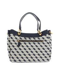 GUESS SHEMARA Sac jacquard avec bandouli&egrave;re logo marine - Sacs pour Femme - 4