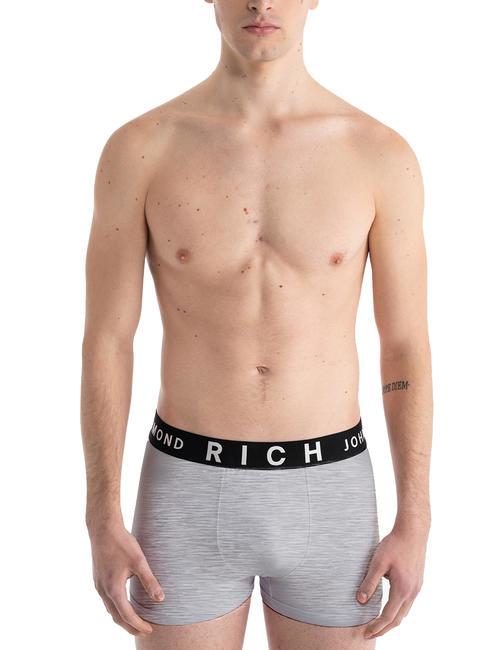 LONDON TRIPACK Lot de 3 boxers noir/gris/blanc - Slip homme