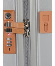 BRIC’S CAPRI Chariot extra large avec port USB ARGENT - Valises Rigides - 6