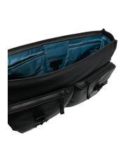 PIQUADRO HARPER Mallette pour ordinateur portable 15,6", en cuir Noir - Porte Documents Travail - 3