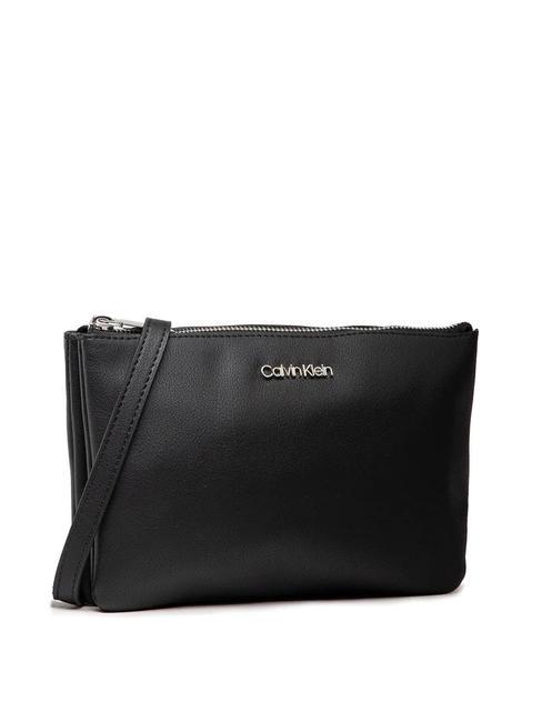 CK MUST EW DOUBLE Mini sac port&eacute; &eacute;paule cknoir - Sacs pour Femme