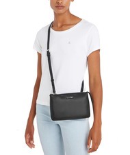 CALVIN KLEIN CK MUST EW DOUBLE Mini sac port&eacute; &eacute;paule cknoir - Sacs pour Femme - 4