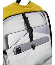 PIQUADRO INIA Sac à dos PC 15,6" avec LED intégrée jaune - Sacs à dos pour ordinateur portable - 5