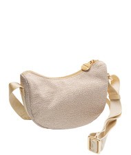 BORBONESE HOBO LUNA MINI ECO LINE Sac d'&eacute;paule sable - Sacs pour Femme - 2