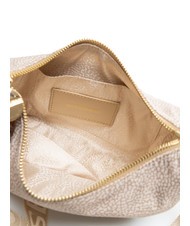 BORBONESE HOBO LUNA MINI ECO LINE Sac d'&eacute;paule sable - Sacs pour Femme - 5