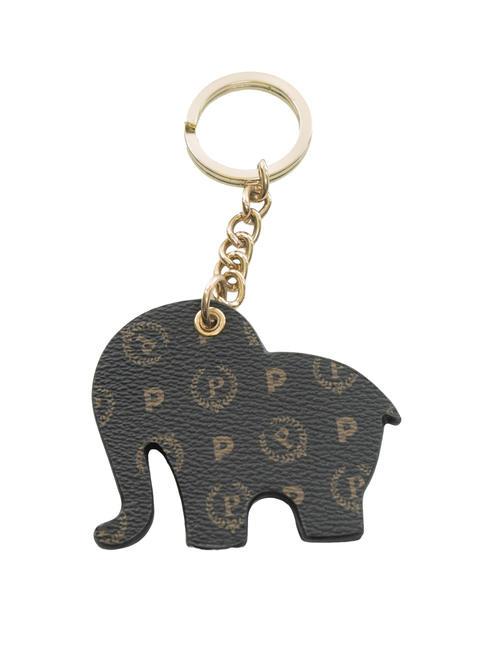 HERITAGE Porte-cl&eacute;s &eacute;l&eacute;phant laque noire - Porte-cl&eacute;s