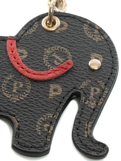 HERITAGE Porte-cl&eacute;s &eacute;l&eacute;phant laque noire - Porte-cl&eacute;s
