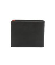 SPALDING STRIPE portefeuille en cuir 8cc marron/orange - Portefeuilles Homme - 3