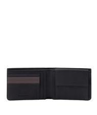 PIQUADRO PAAVO Portefeuille en cuir, avec porte-monnaie - Portefeuilles Homme