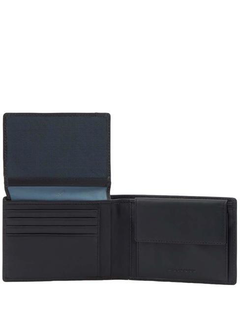 FINN Portefeuille moyen en cuir Noir - Portefeuilles Homme