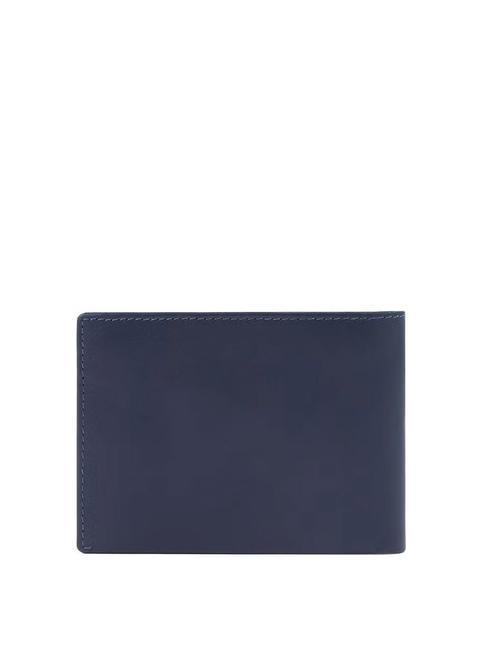 FINN Portefeuille en cuir, avec porte-monnaie bleu - Portefeuilles Homme