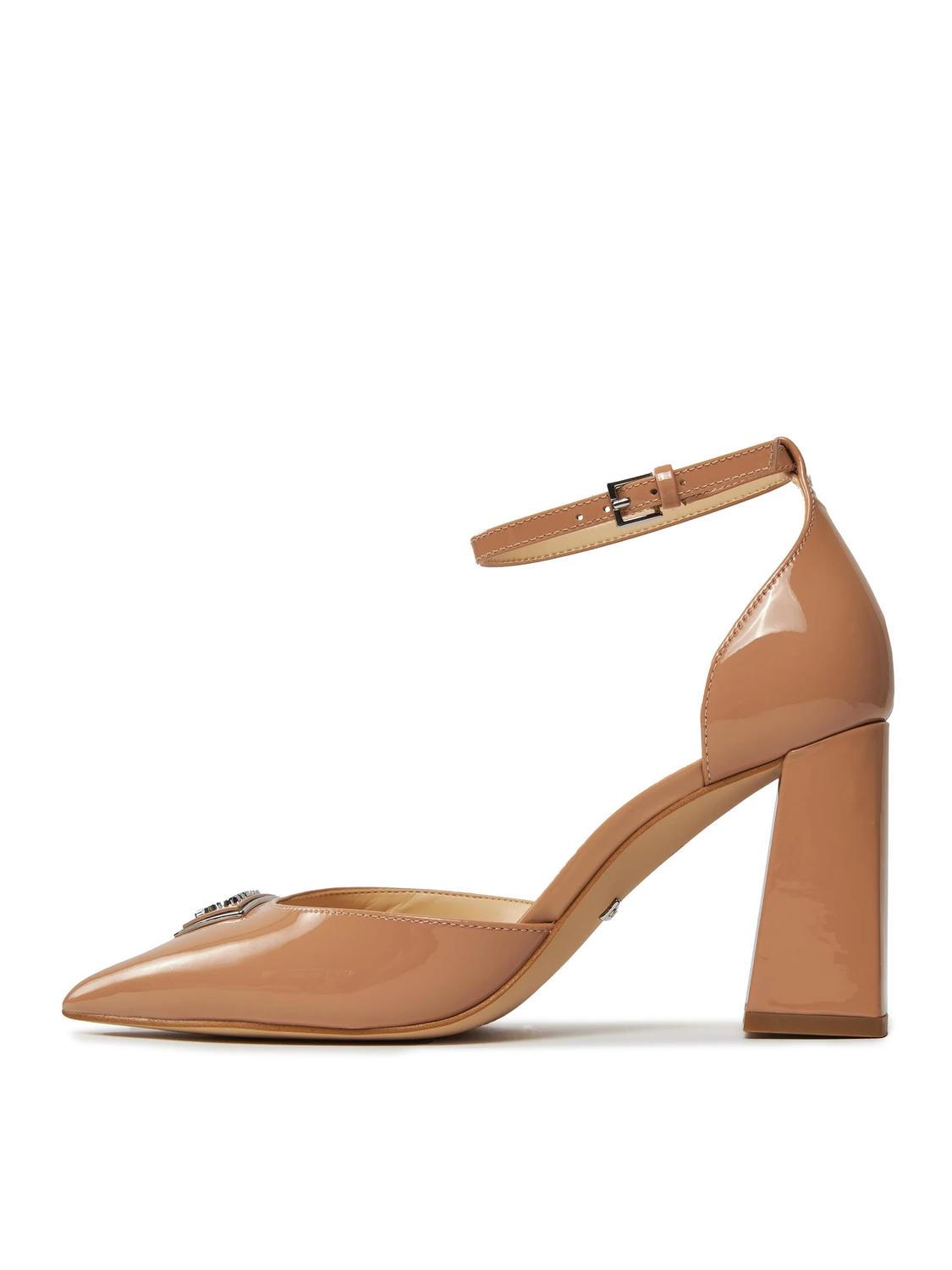 Guess Barson Escarpins Vernis Talon Large Nu Achetez Prix