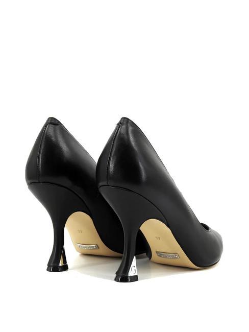 BARSON Escarpins en cuir NOIR - Chaussures Femme