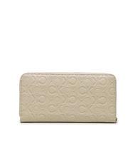 CALVIN KLEIN CK MUST Portefeuille zipp&eacute; beige pierre - Portefeuilles Femme - 3