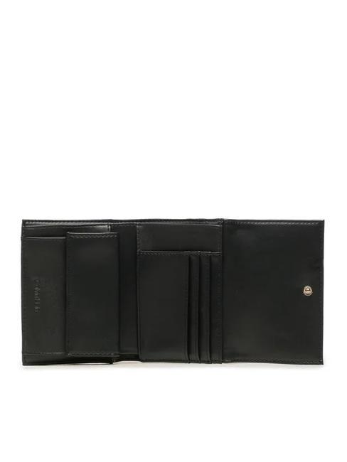 RE-LOCK Portefeuille moyen &agrave; trois volets cknoir - Portefeuilles Femme