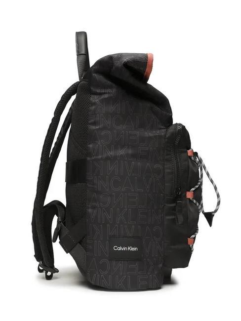 CK MUST T HIKE MONO Sac à dos pour ordinateur portable 13" saisonnier mono noir - Sacs à dos pour ordinateur portable
