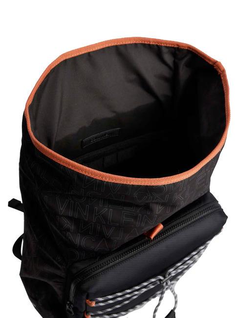 CK MUST T HIKE MONO Sac à dos pour ordinateur portable 13" saisonnier mono noir - Sacs à dos pour ordinateur portable