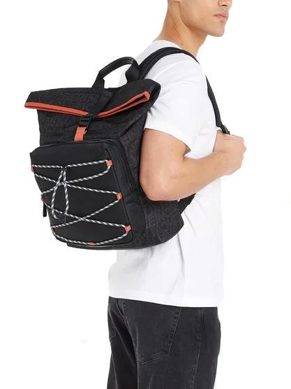 CK MUST T HIKE MONO Sac à dos pour ordinateur portable 13" saisonnier mono noir - Sacs à dos pour ordinateur portable