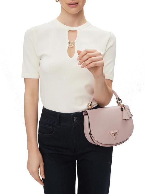 GIZELLE Mini sac &agrave; main, avec bandouli&egrave;re rose clair - Sacs pour Femme