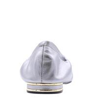 GUESS MICKLE Ballerines en cuir étain - Chaussures Femme - 4