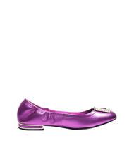 GUESS MICKLE Ballerines en cuir fuchsia - Chaussures Femme - 2