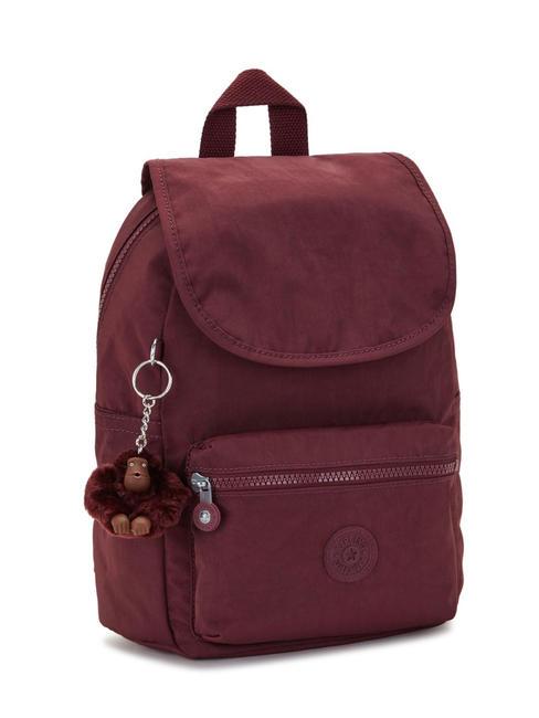 EZRA S Petit sac &agrave; dos merlot - Sacs pour Femme