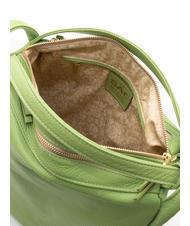 LESAC TRIO Sac à dos en cuir martelé pomme verte - Sacs pour Femme - 9