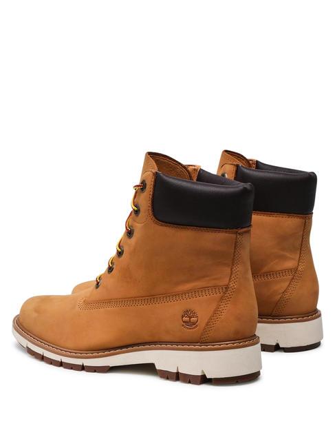 LUCIA WAY 6 INCH Bottines en cuir bl&eacute; - Chaussures Femme