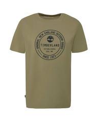 TIMBERLAND SS BRAND CARRIER T-shirt en cotton terre de cassel - T-shirt - 4