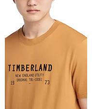 TIMBERLAND SS ROC CARRIER T-shirt en cotton botte de blé - T-shirt - 3