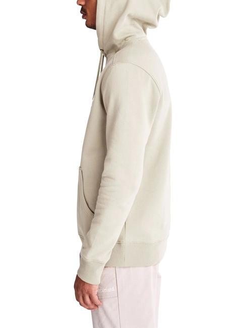 TREE LOGO Sweatshirt &agrave; capuche fossile de l'&icirc;le - Pulls molletonn&eacute;s